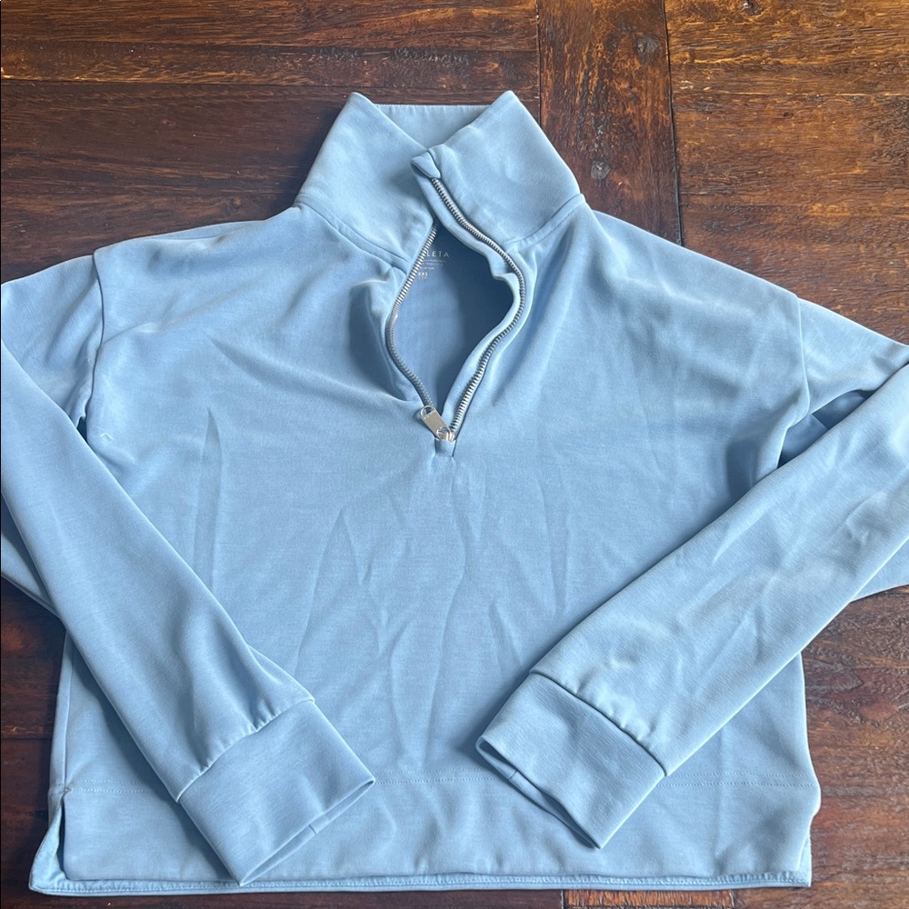 Athleta Blue Athletic Pullover